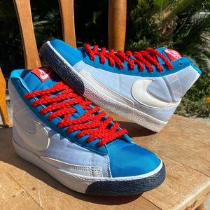 Nike Blazer High Women Size 8 Neo Turquoise